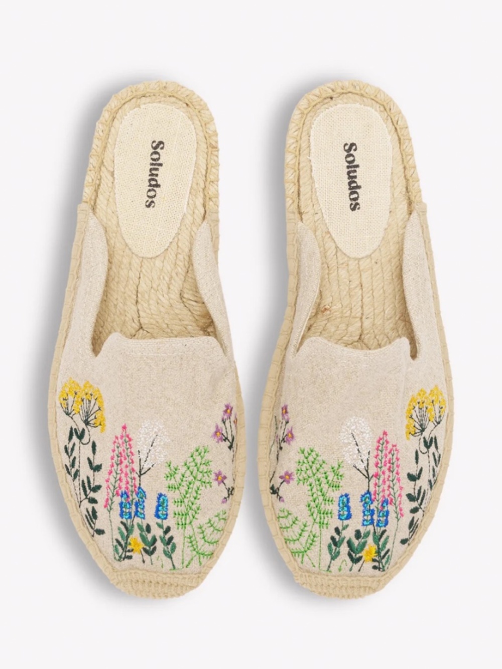 NWT SOLUDOS SMOKING MULE ESPADRILLES